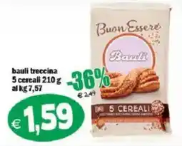 Il Castoro Supermercati Buon Essere Bauli 5 Cereali offerta