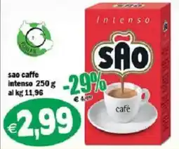 Il Castoro Supermercati sao caffè intenso offerta