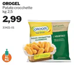 GrosMarket Orogel patate crocchette offerta