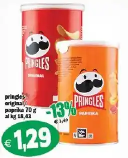 Il Castoro Supermercati Pringles paprika offerta