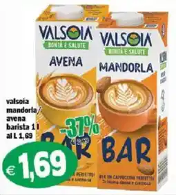 Il Castoro Supermercati Valsòia avena barista offerta