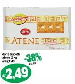 Il Castoro Supermercati Doris biscotti atene offerta