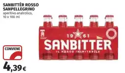 Ipercoop Sanbitter rosso offerta