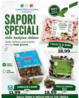 GrosMarket Coscette di rana IQF offerta