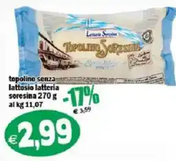Il Castoro Supermercati topolino senza lattosio latteria soresina offerta