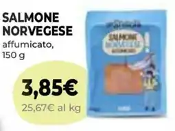Ipercoop Salmone norvegese affumicato offerta