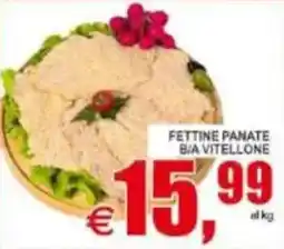 Pewex Fettine panate bia vitellone offerta