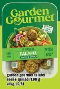 Il Castoro Supermercati Garden Gourmet falafel ceci e spinaci offerta