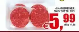 Pewex Hamburger tutti i tipi offerta