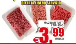 Pewex Macinati tutti i tipi offerta