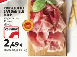 Ipercoop Prosciutto San Daniele D.O.P. offerta