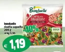 Il Castoro Supermercati Bonduelle carta delle insalate offerta