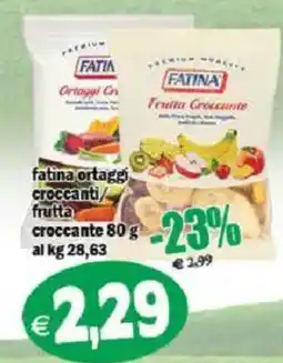 Il Castoro Supermercati Fatina ortaggi/frutta croccante offerta