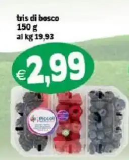 Il Castoro Supermercati Tris di bosco offerta