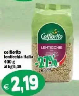 Il Castoro Supermercati Colfiorito lenticchie italia offerta