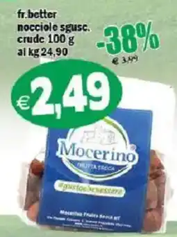 Il Castoro Supermercati Nocciole sgusc. crude Mocerino offerta
