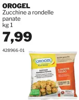 GrosMarket Orogel zucchine a rondelle panate offerta