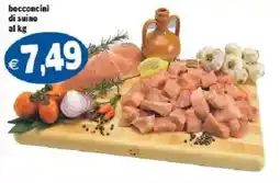 Il Castoro Supermercati bocconcini di suino offerta