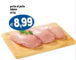 Il Castoro Supermercati petto di pollo intero offerta