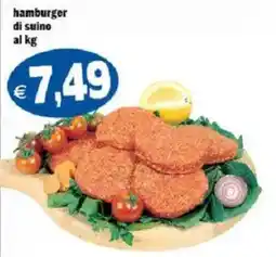 Il Castoro Supermercati hamburger di suino offerta