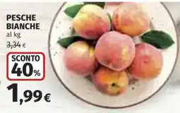 Ipercoop Pesche bianche offerta