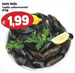 Il Castoro Supermercati Cozze italia offerta