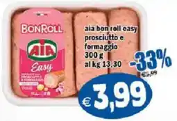Il Castoro Supermercati Bonroll aia easy prosciutto e formaggio offerta