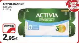Ipercoop Activia Danone offerta