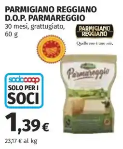 Ipercoop Parmigiano Reggiano Parmareggio offerta