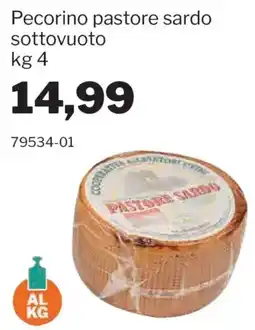 GrosMarket Pecorino pastore sardo offerta