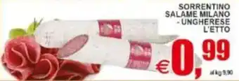 Salame Milano - Ungherese