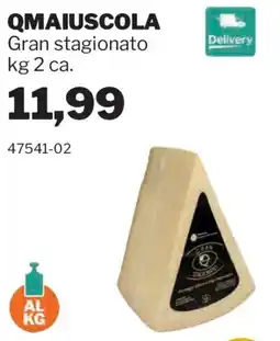 GrosMarket Qmaiuscola gran stagionato offerta