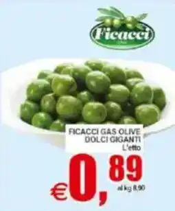 Pewex Ficacci gas olive dolci giganti offerta