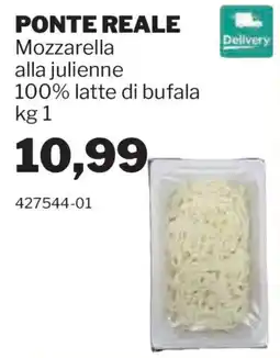 GrosMarket Mozzarella alla julienne Ponte Reale offerta