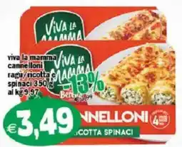 Il Castoro Supermercati Viva la mamma cannelloni offerta