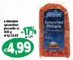 Il Castoro Supermercati Spianatina Piccante s.vincenzo offerta
