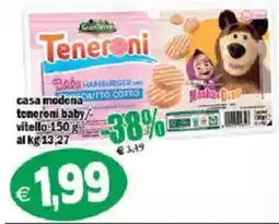 Il Castoro Supermercati Teneroni baby offerta