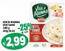 Il Castoro Supermercati Viva la mamma vitel tonnè offerta
