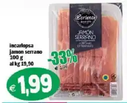 Il Castoro Supermercati incarlopsa jamon serrano offerta