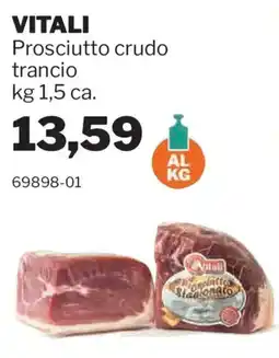 GrosMarket Vitali Prosciutto crudo offerta