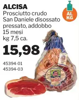 GrosMarket Prosciutto crudo San Daniele disossato offerta