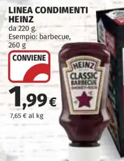 Ipercoop Heinz Classic Barbecue offerta