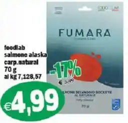 Il Castoro Supermercati Fumara limone selvaggio sockeye al naturale offerta