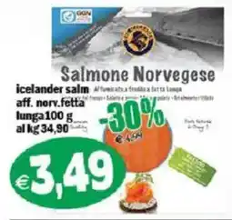 Il Castoro Supermercati Salmone Norvegese offerta