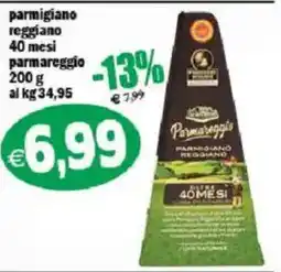 Il Castoro Supermercati Parmareggio Parmigiano Reggiano offerta