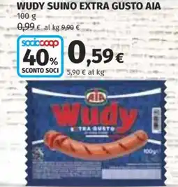 Ipercoop Wudy Suino Extra Gusto Aia offerta