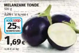 Ipercoop Melanzane tonde offerta