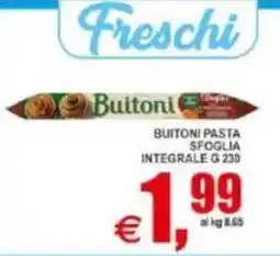 Pewex Buitoni pasta sfoglia integrale offerta
