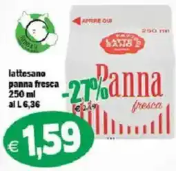 Il Castoro Supermercati Panna fresca offerta