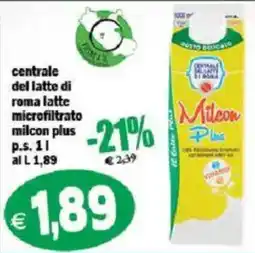 Il Castoro Supermercati latte microfiltrato milcon plus offerta